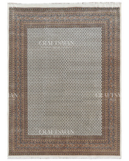 8x11 feet Vintage Hand-Knotted Wool Rug | One-of-a-Kind | Craftsman Rugs
