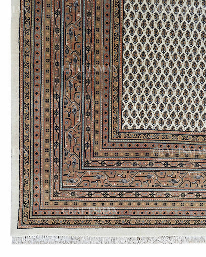 8x11 feet Vintage Hand-Knotted Wool Rug | One-of-a-Kind | Craftsman Rugs