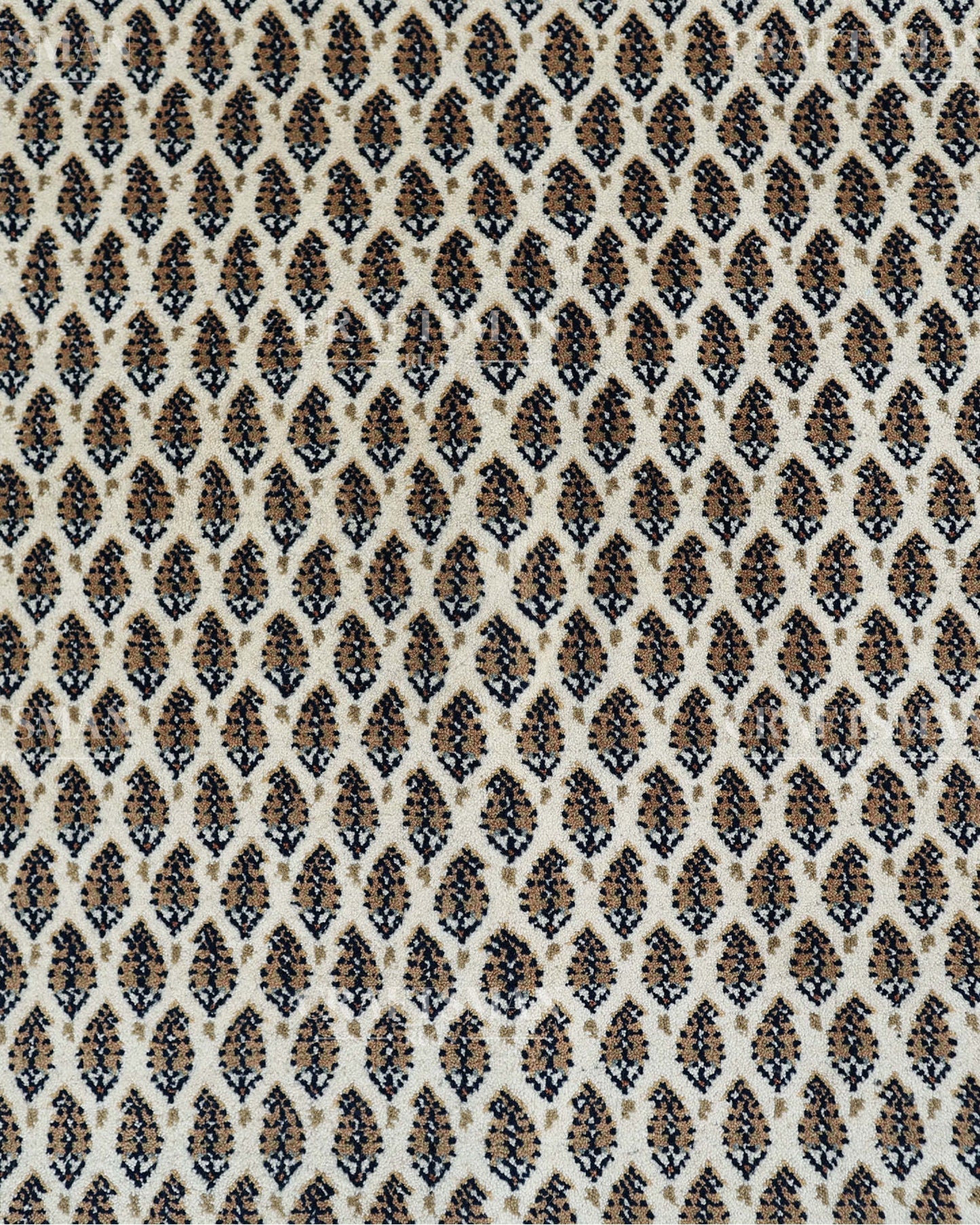 8x11 feet Vintage Hand-Knotted Wool Rug | One-of-a-Kind | Craftsman Rugs