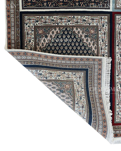 5x8 feet Vintage Hand-Knotted Wool Rug | One-of-a-Kind | Craftsman Rugs