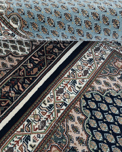 5x8 feet Vintage Hand-Knotted Wool Rug | One-of-a-Kind | Craftsman Rugs