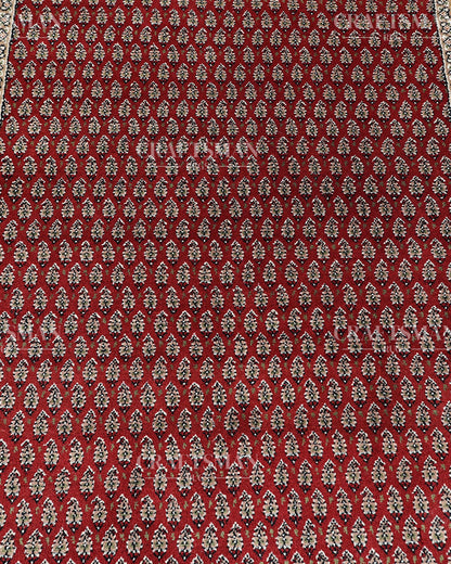 4x6 feet Vintage Hand-Knotted Wool Rug | One-of-a-Kind | Craftsman Rugs