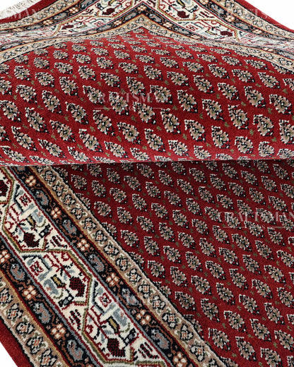 4x6 feet Vintage Hand-Knotted Wool Rug | One-of-a-Kind | Craftsman Rugs