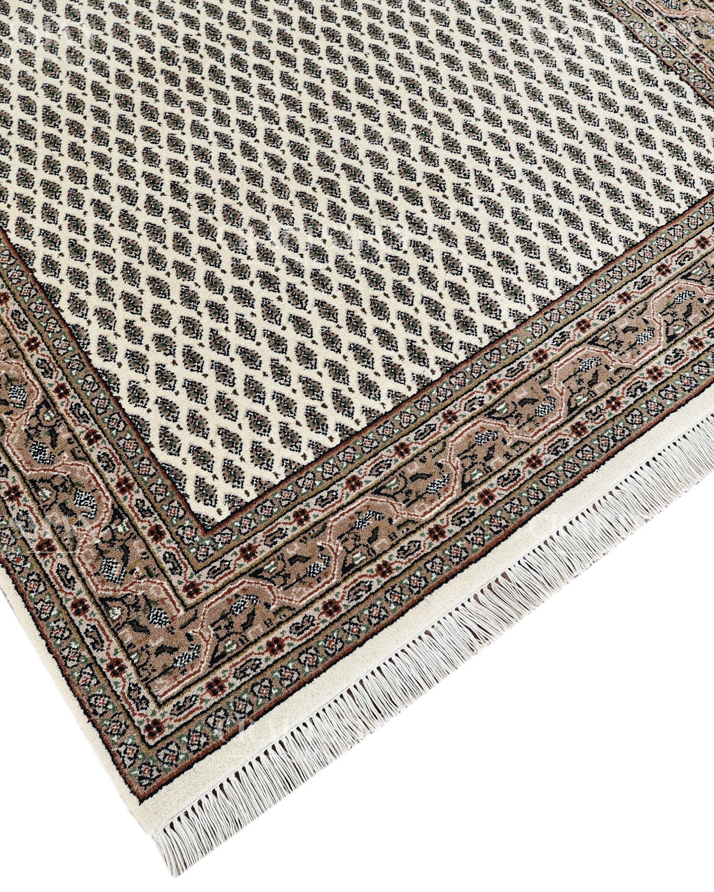 4x6 feet Vintage Hand-Knotted Wool Rug | One-of-a-Kind | Craftsman Rugs