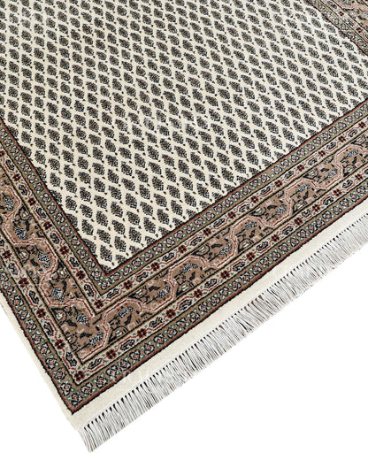 4x6 feet Vintage Hand-Knotted Wool Rug | One-of-a-Kind | Craftsman Rugs
