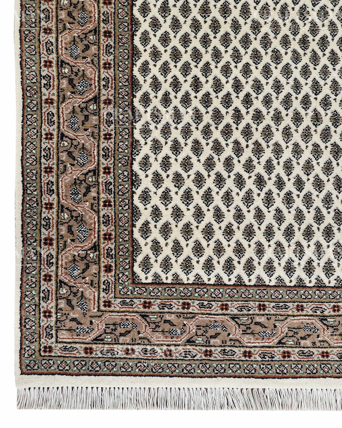 4x6 feet Vintage Hand-Knotted Wool Rug | One-of-a-Kind | Craftsman Rugs