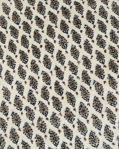 4x6 feet Vintage Hand-Knotted Wool Rug | One-of-a-Kind | Craftsman Rugs