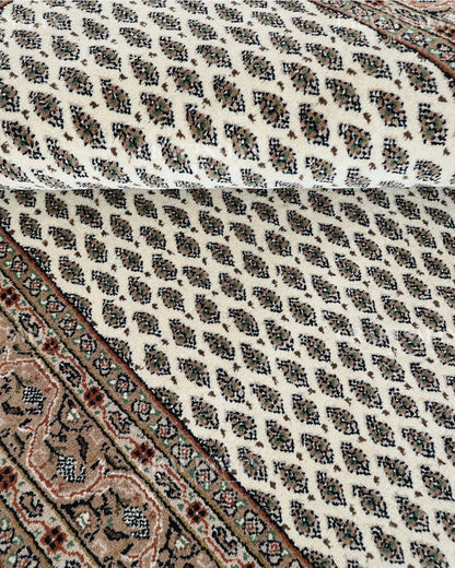 4x6 feet Vintage Hand-Knotted Wool Rug | One-of-a-Kind | Craftsman Rugs