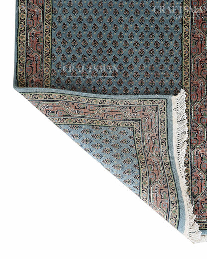 2.3x4.5 feet Vintage Hand-Knotted Wool Rug | One-of-a-Kind | Craftsman Rugs