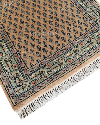 2.3x4.5 feet Vintage Hand-Knotted Wool Rug | One-of-a-Kind | Craftsman Rugs