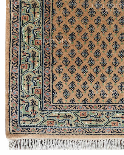 2.3x4.5 feet Vintage Hand-Knotted Wool Rug | One-of-a-Kind | Craftsman Rugs