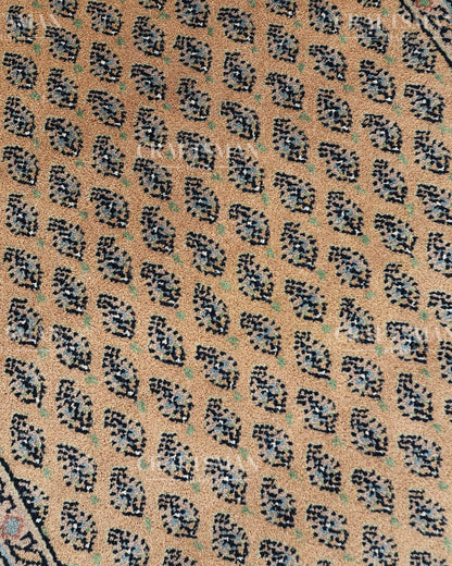 2.3x4.5 feet Vintage Hand-Knotted Wool Rug | One-of-a-Kind | Craftsman Rugs