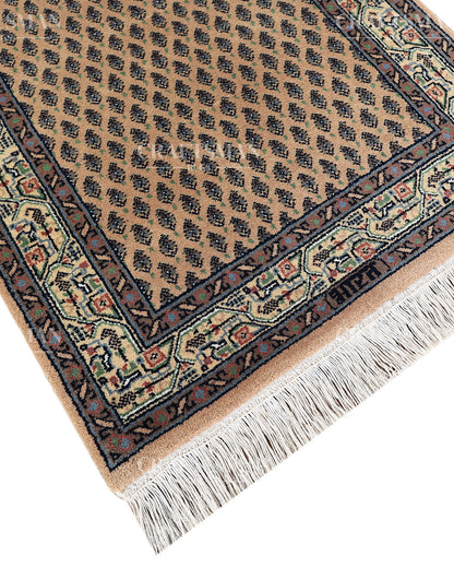 2.3x4.5 feet Vintage Hand-Knotted Wool Rug | One-of-a-Kind | Craftsman Rugs