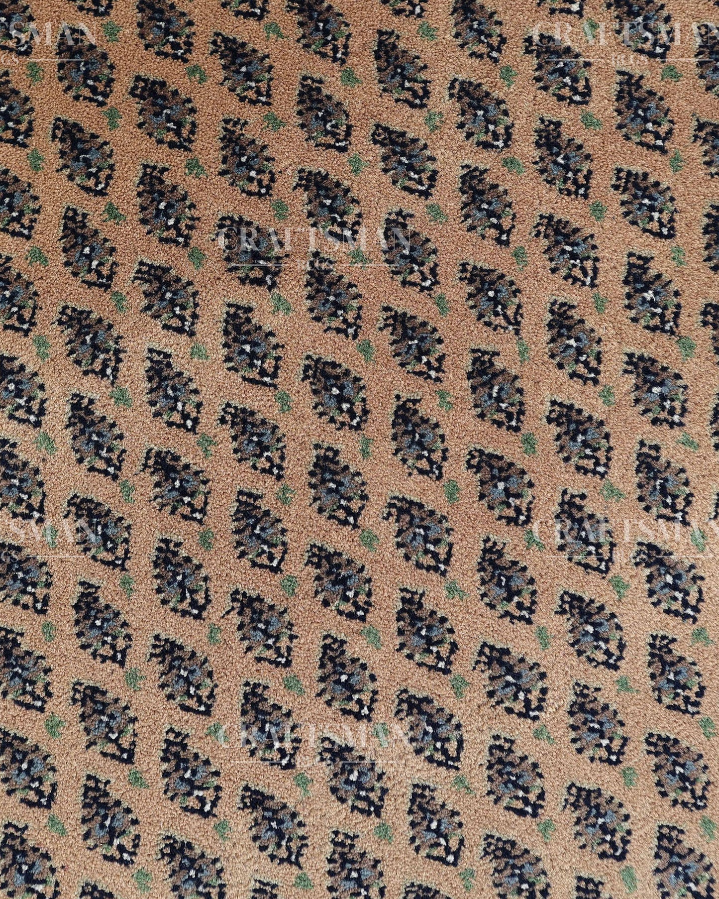 2.3x4.5 feet Vintage Hand-Knotted Wool Rug | One-of-a-Kind | Craftsman Rugs