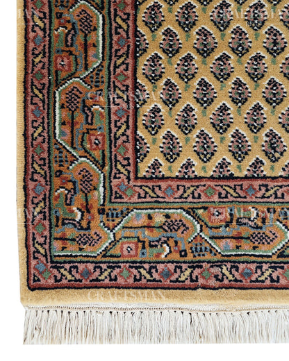 2.3x6.3 feet Vintage Hand-Knotted Wool Rug | One-of-a-Kind | Craftsman Rugs