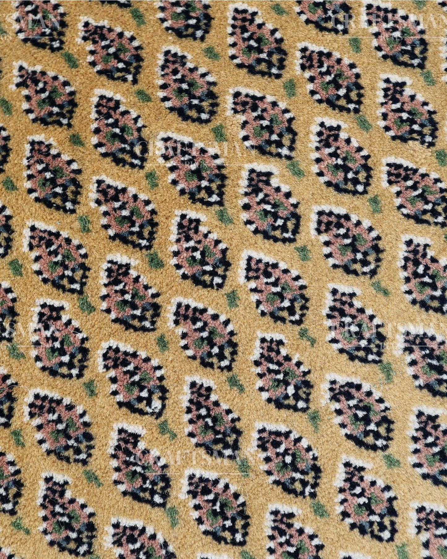 2.3x6.3 feet Vintage Hand-Knotted Wool Rug | One-of-a-Kind | Craftsman Rugs