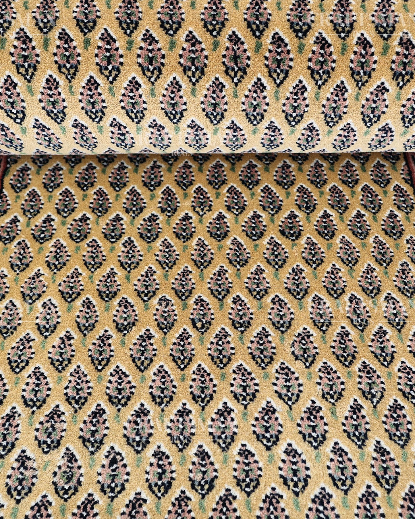 2.3x6.3 feet Vintage Hand-Knotted Wool Rug | One-of-a-Kind | Craftsman Rugs