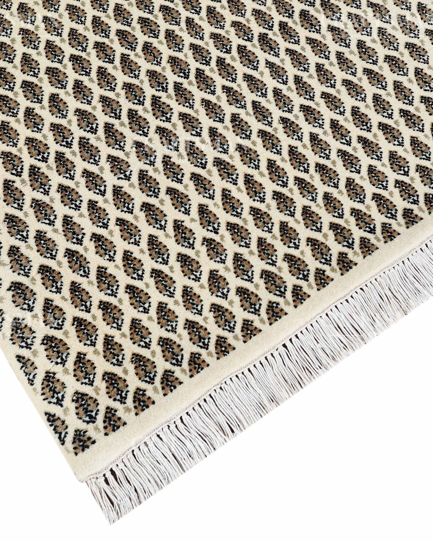 2.3x3.2 feet Vintage Hand-Knotted Wool Rug | One-of-a-Kind | Craftsman Rugs