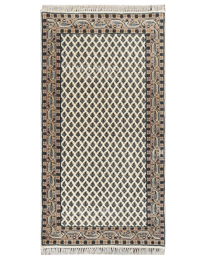 2.3x4.6 feet Vintage Hand-Knotted Wool Rug | One-of-a-Kind | Craftsman Rugs