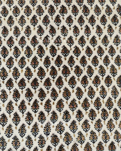 4.0x5.6 feet Vintage Hand-Knotted Wool Rug | One-of-a-Kind | Craftsman Rugs