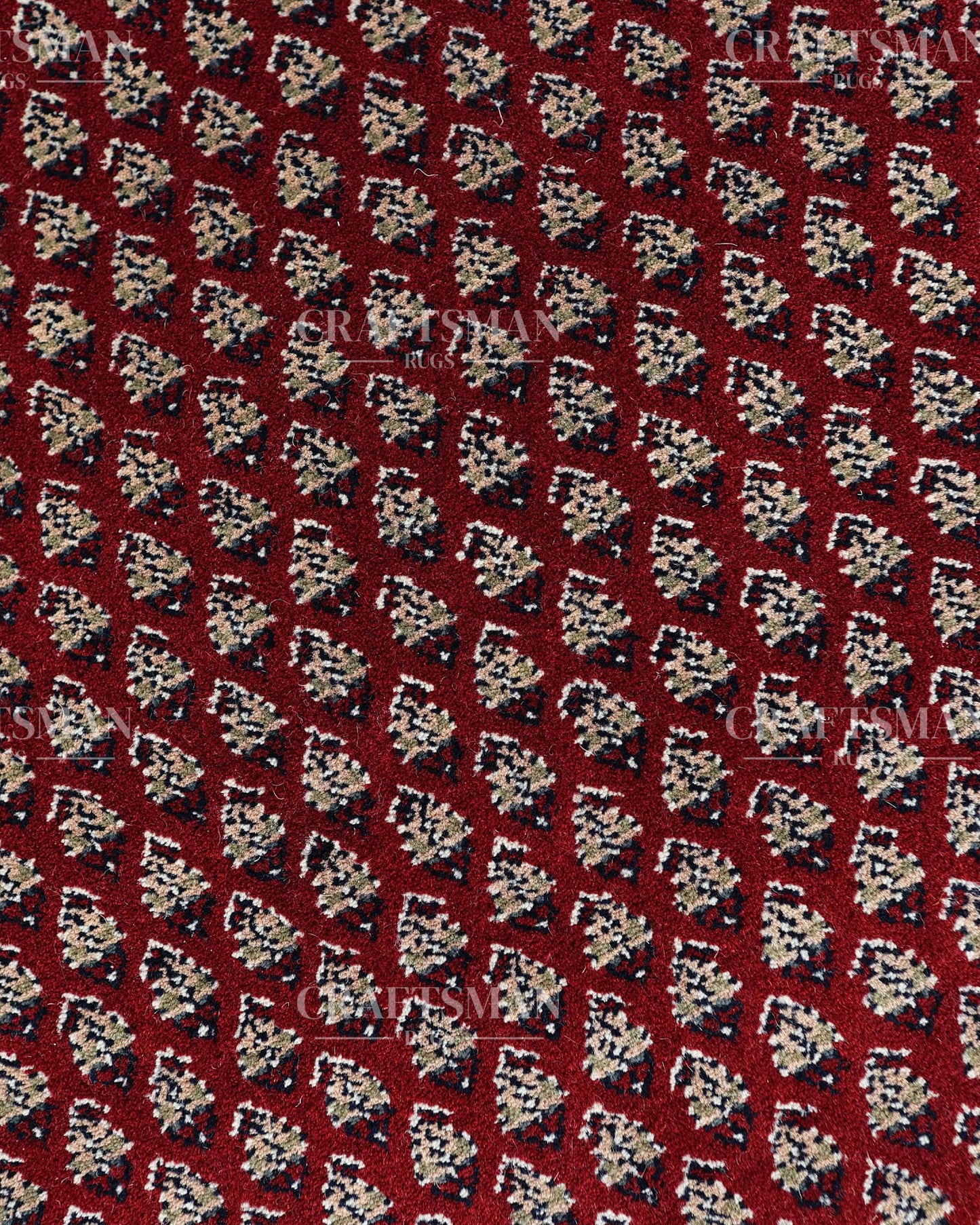2.5x4.6 feet Vintage Hand-Knotted Wool Rug | One-of-a-Kind | Craftsman Rugs