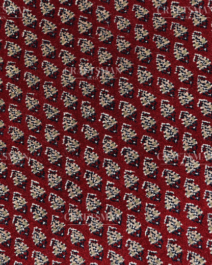 2.5x4.6 feet Vintage Hand-Knotted Wool Rug | One-of-a-Kind | Craftsman Rugs