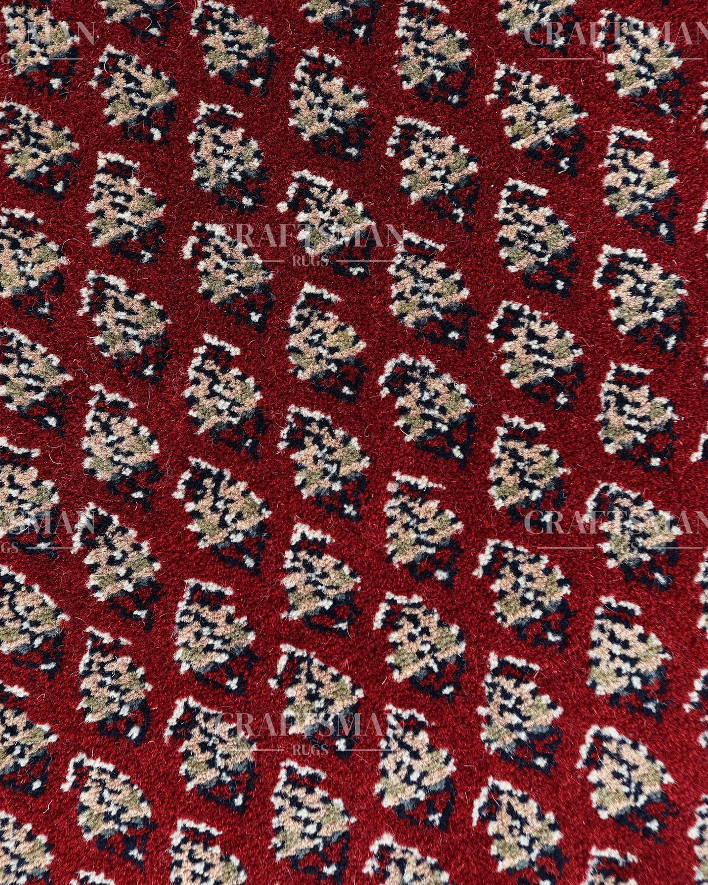2.5x4.6 feet Vintage Hand-Knotted Wool Rug | One-of-a-Kind | Craftsman Rugs