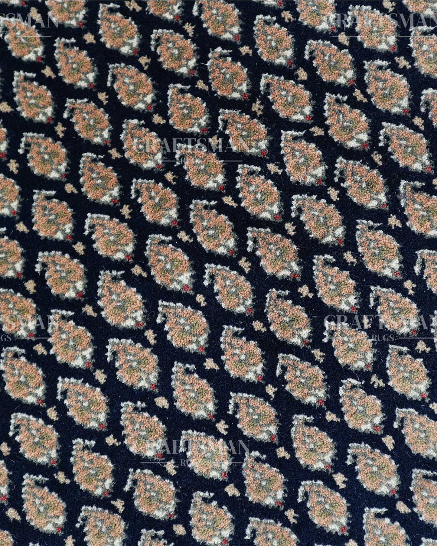 2.0x4.1 feet Vintage Hand-Knotted Wool Rug | One-of-a-Kind | Craftsman Rugs