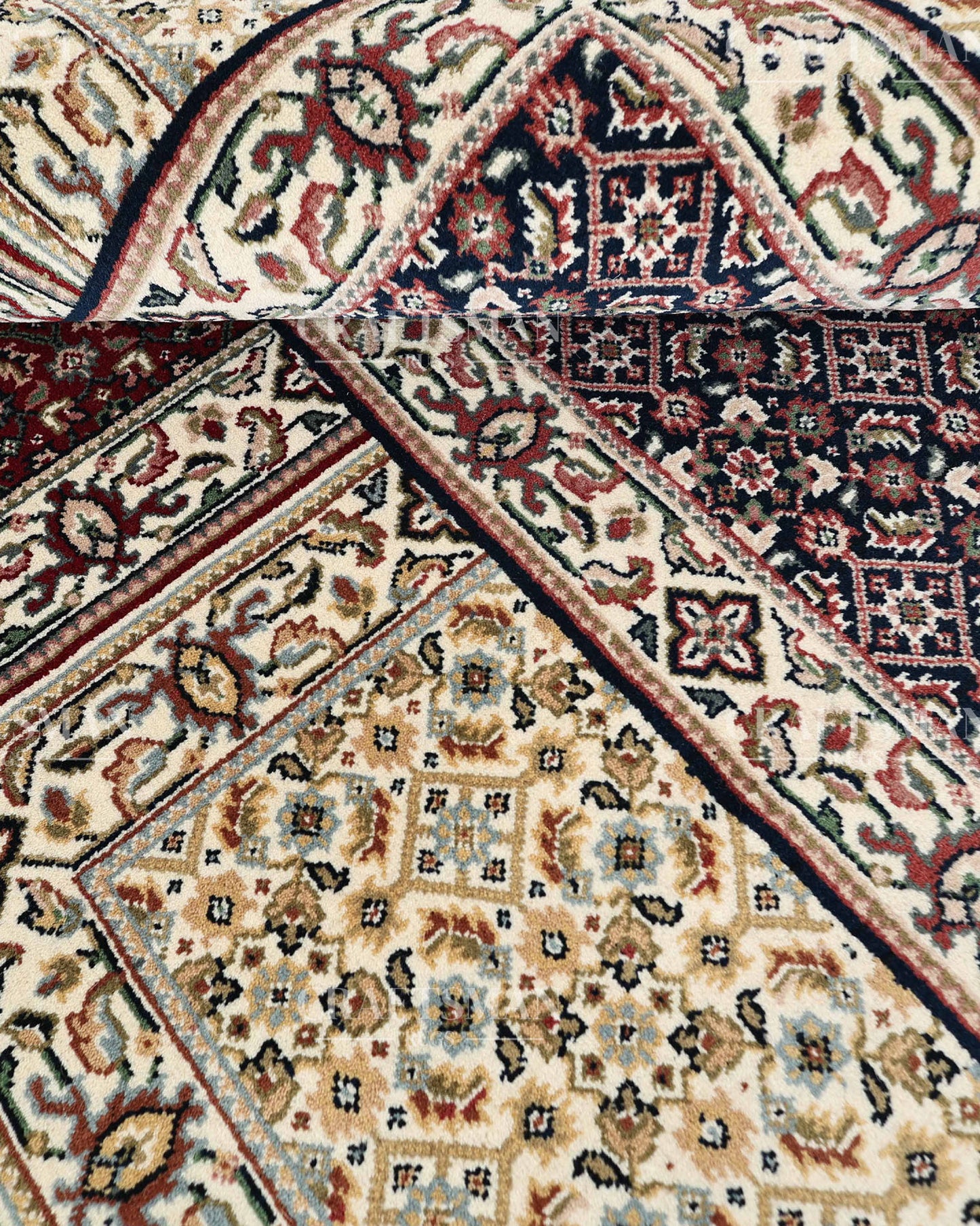 5.4x7.8 feet Vintage Hand-Knotted Wool Rug | One-of-a-Kind | Craftsman Rugs