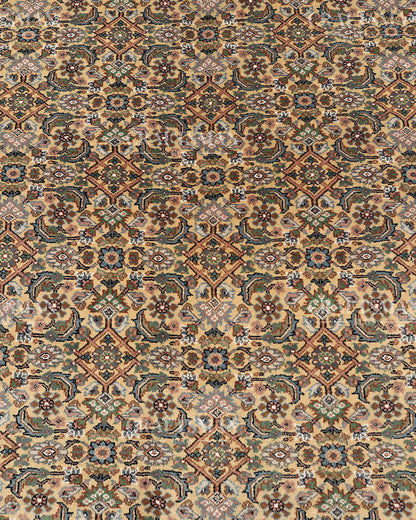5.7x8.0 feet Vintage Hand-Knotted Wool Rug | One-of-a-Kind | Craftsman Rugs