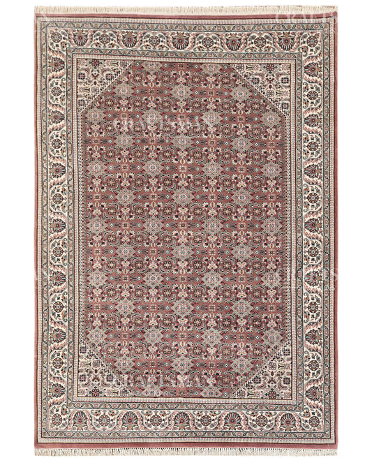 5.7x8.3 feet Vintage Hand-Knotted Wool Rug | One-of-a-Kind | Craftsman Rugs