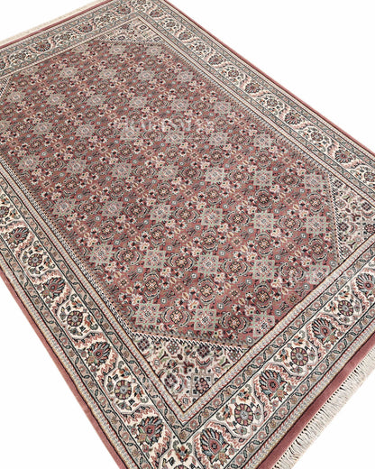 5.7x8.3 feet Vintage Hand-Knotted Wool Rug | One-of-a-Kind | Craftsman Rugs