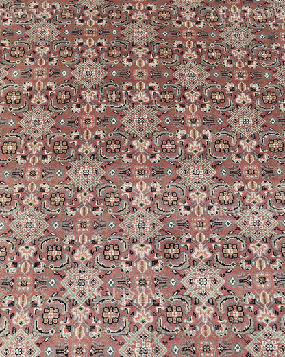 5.7x8.3 feet Vintage Hand-Knotted Wool Rug | One-of-a-Kind | Craftsman Rugs