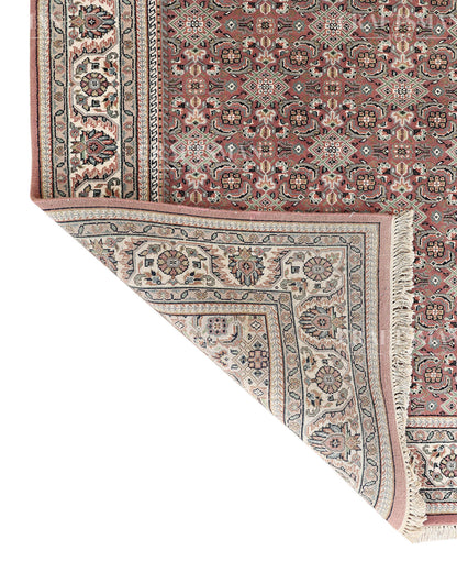 5.7x8.3 feet Vintage Hand-Knotted Wool Rug | One-of-a-Kind | Craftsman Rugs