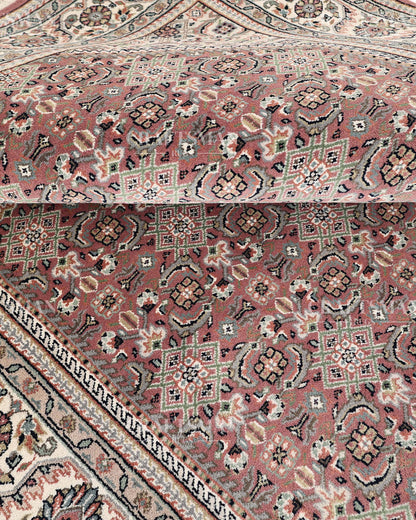 5.7x8.3 feet Vintage Hand-Knotted Wool Rug | One-of-a-Kind | Craftsman Rugs