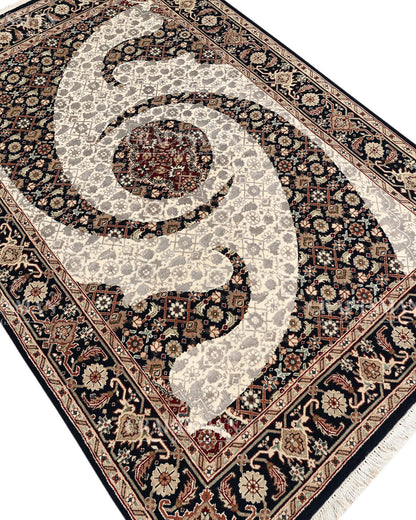 4.6x6.8 feet Vintage Hand-Knotted Wool Rug | One-of-a-Kind | Craftsman Rugs
