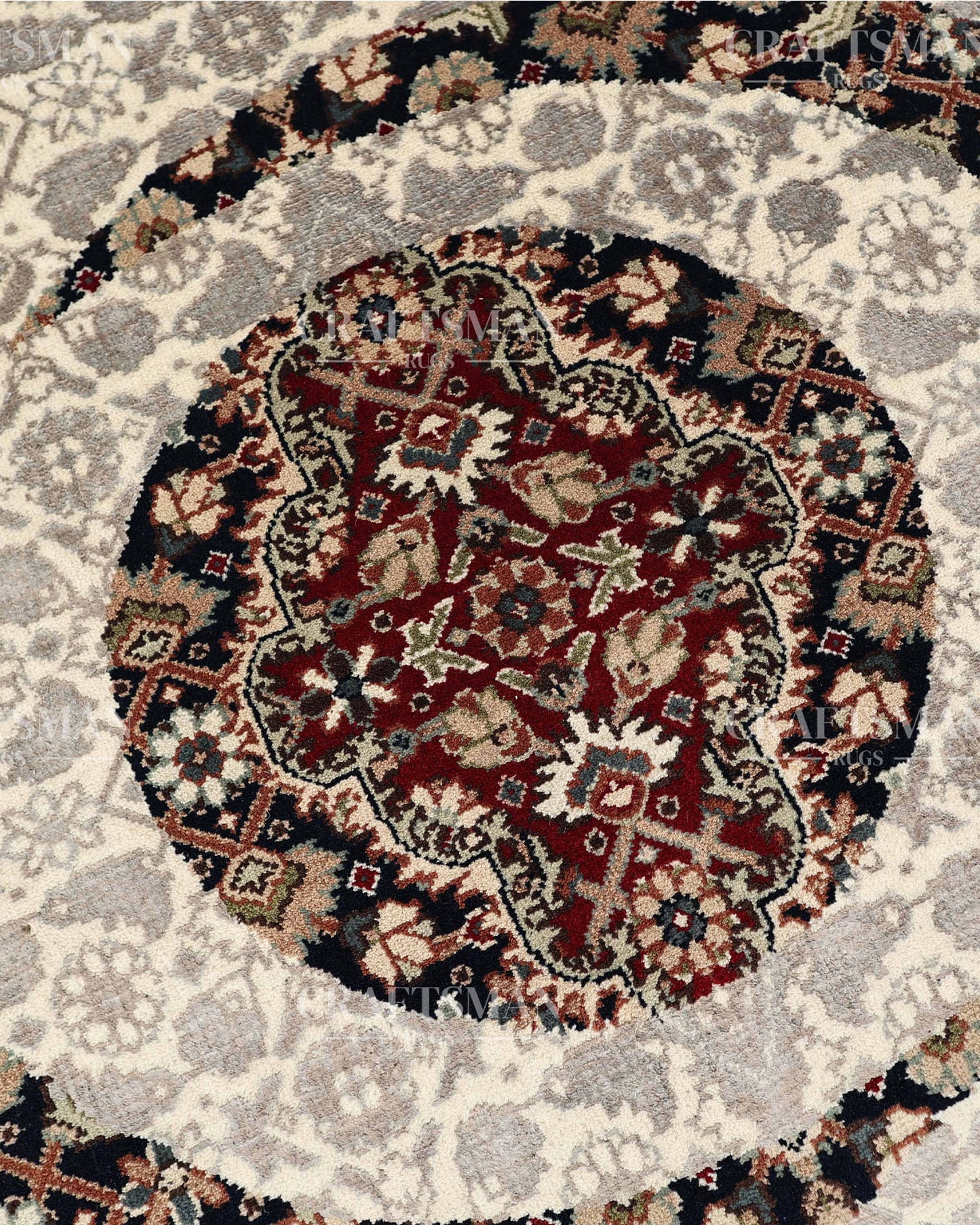 4.6x6.8 feet Vintage Hand-Knotted Wool Rug | One-of-a-Kind | Craftsman Rugs