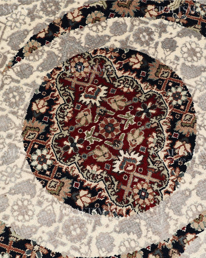 4.6x6.8 feet Vintage Hand-Knotted Wool Rug | One-of-a-Kind | Craftsman Rugs