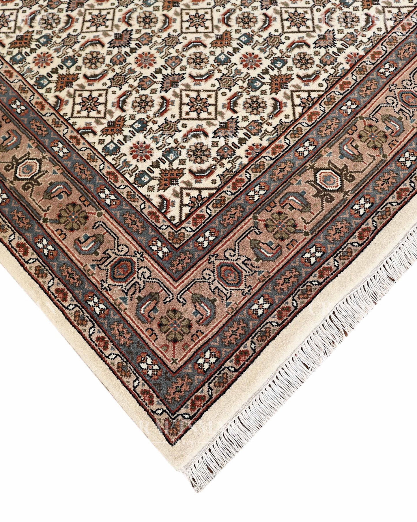 5.3x7.10 feet Vintage Hand-Knotted Wool Rug | One-of-a-Kind | Craftsman Rugs