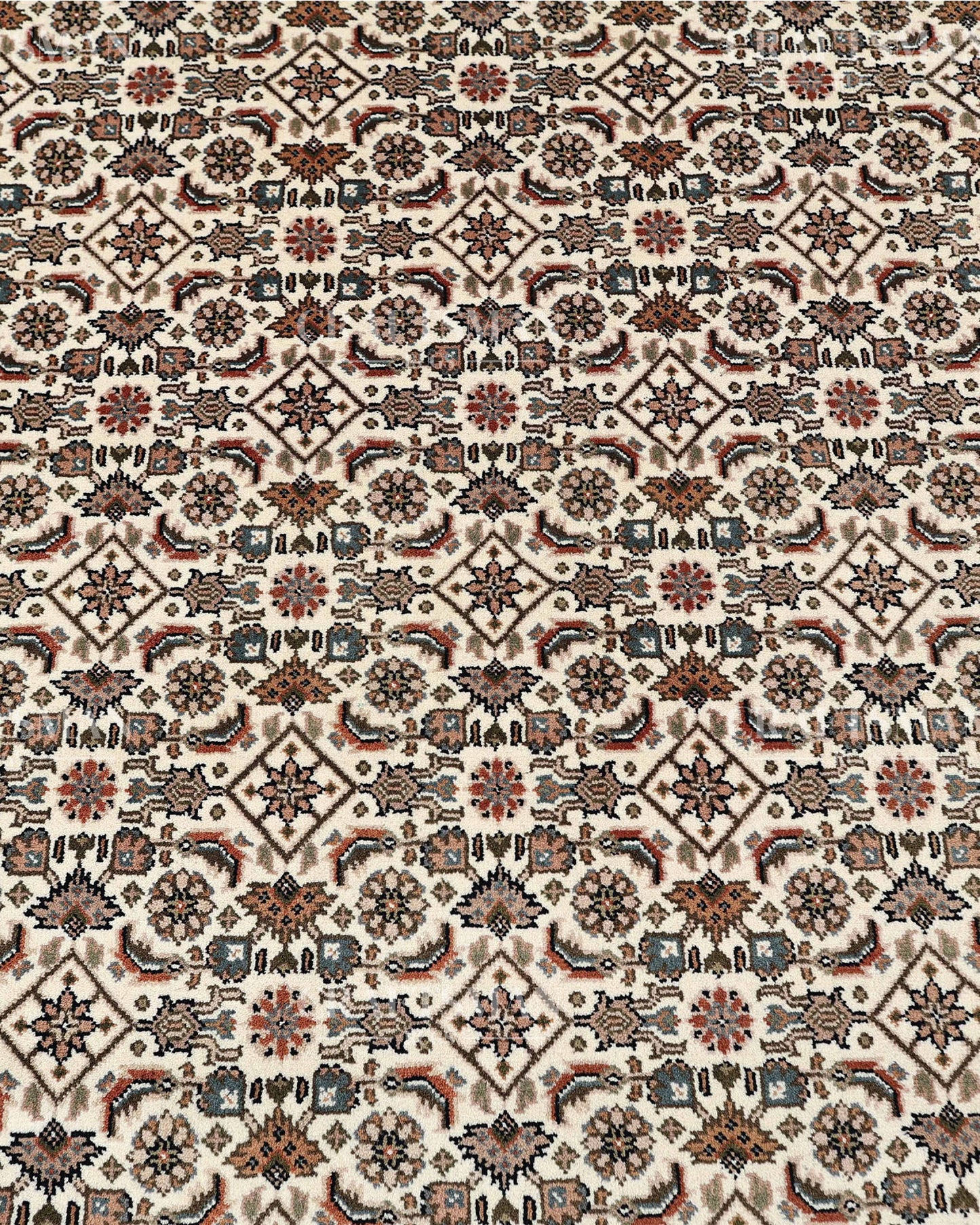 5.3x7.10 feet Vintage Hand-Knotted Wool Rug | One-of-a-Kind | Craftsman Rugs