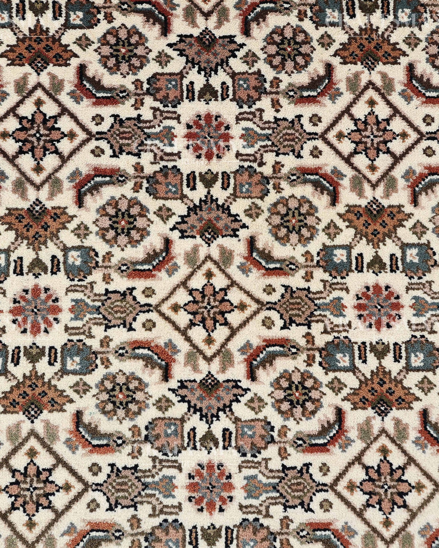 5.3x7.10 feet Vintage Hand-Knotted Wool Rug | One-of-a-Kind | Craftsman Rugs
