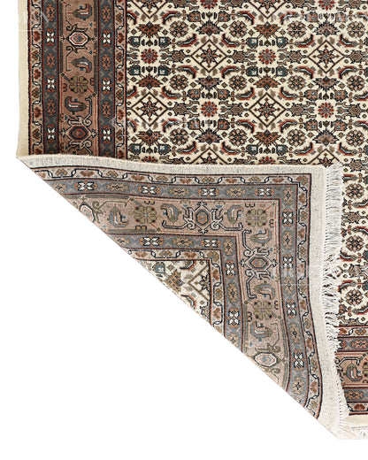5.3x7.10 feet Vintage Hand-Knotted Wool Rug | One-of-a-Kind | Craftsman Rugs