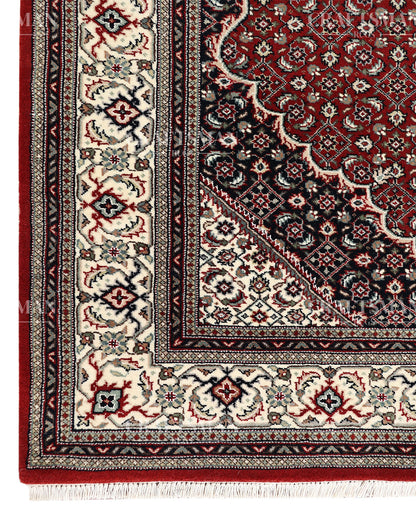 4.8x6.8 feet Vintage Hand-Knotted Wool Rug | One-of-a-Kind | Craftsman Rugs