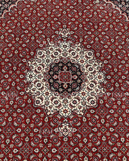 4.8x6.8 feet Vintage Hand-Knotted Wool Rug | One-of-a-Kind | Craftsman Rugs