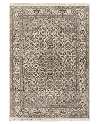 4.6x6.7 feet Vintage Hand-Knotted Wool Rug | One-of-a-Kind | Craftsman Rugs