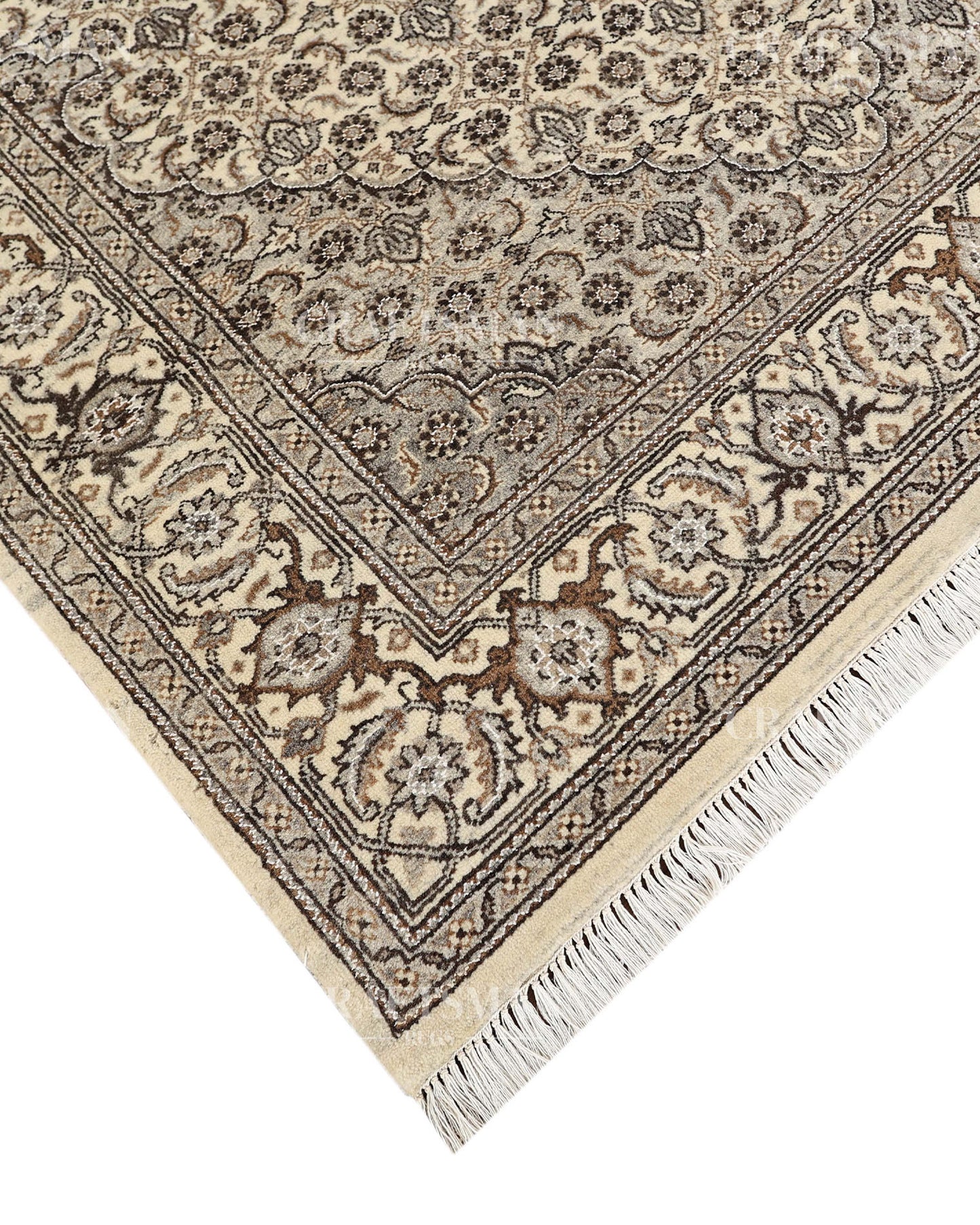 4.6x6.7 feet Vintage Hand-Knotted Wool Rug | One-of-a-Kind | Craftsman Rugs