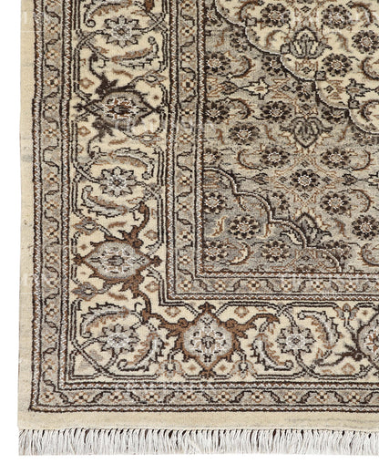 4.6x6.7 feet Vintage Hand-Knotted Wool Rug | One-of-a-Kind | Craftsman Rugs