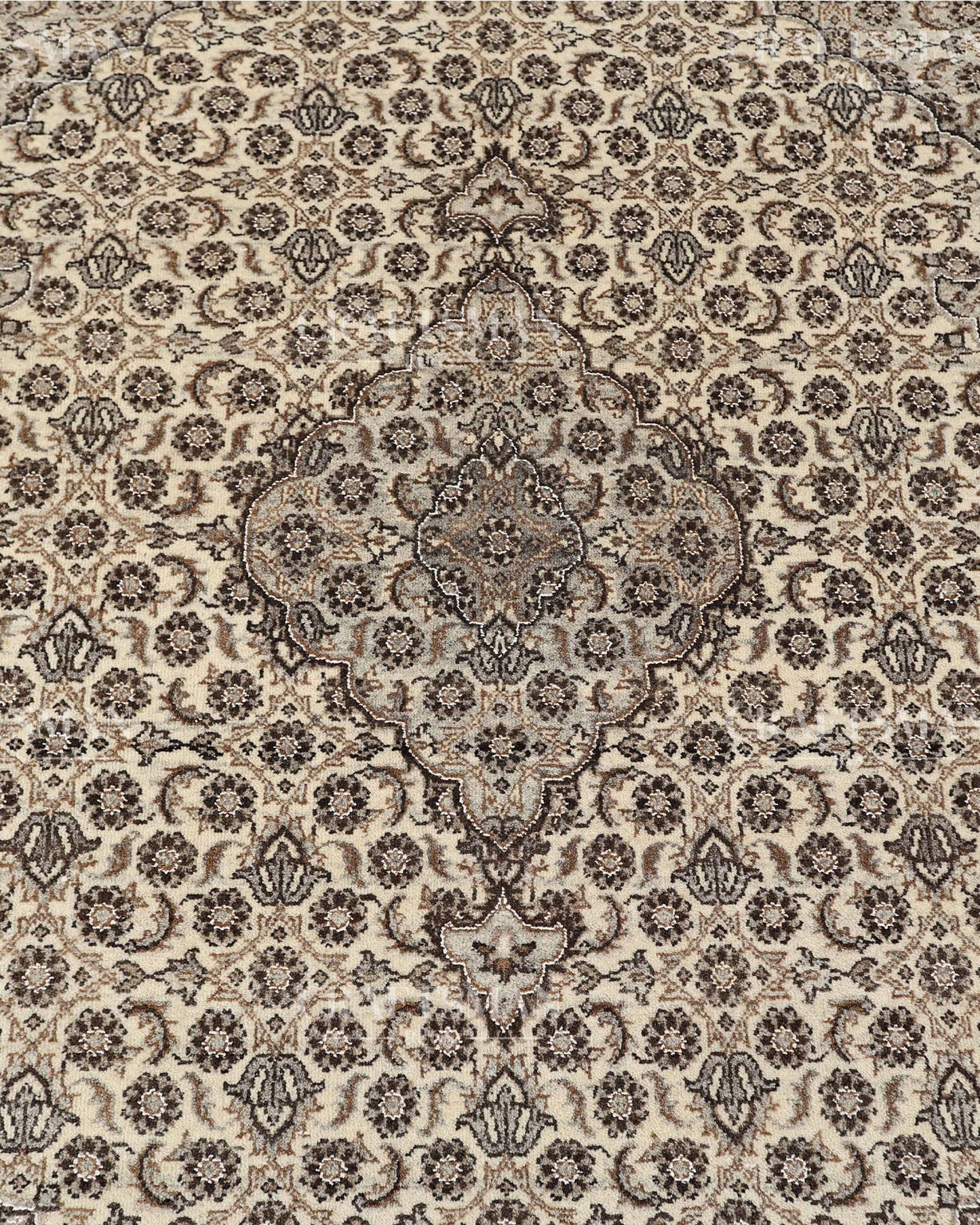 4.6x6.7 feet Vintage Hand-Knotted Wool Rug | One-of-a-Kind | Craftsman Rugs