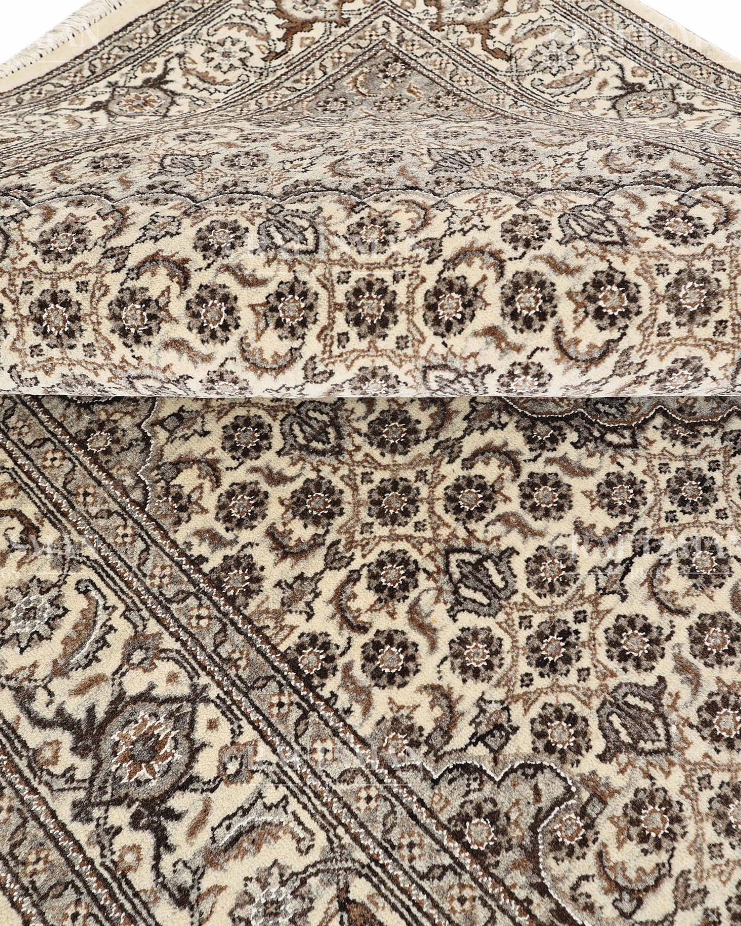 4.6x6.7 feet Vintage Hand-Knotted Wool Rug | One-of-a-Kind | Craftsman Rugs