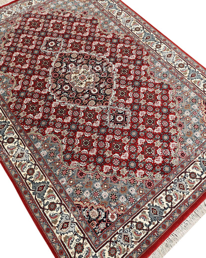 4.6x6.7 feet Vintage Hand-Knotted Wool Rug | One-of-a-Kind | Craftsman Rugs
